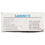 ロバスタチン, LOSTATIN, 10MG 錠  (DR.REDDY)　成分